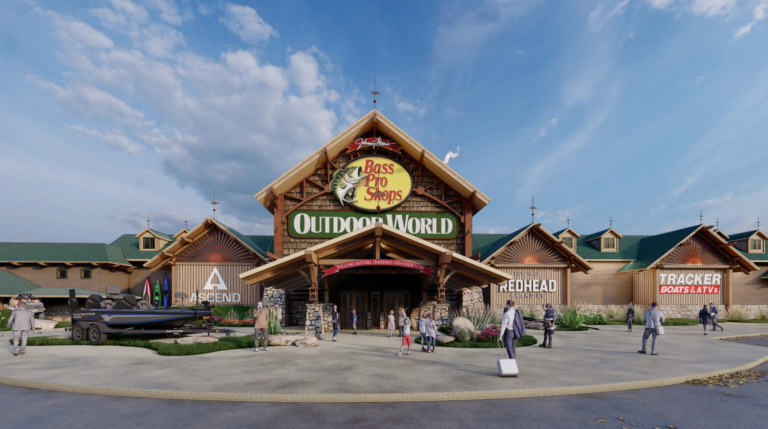 HODGES ARCHITECTURE PRODUCES NEW BASS PRO FLAGSHIP